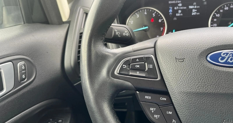 Ford EcoSport cena 55900 przebieg: 90005, rok produkcji 2019 z Strzelce Krajeńskie małe 352